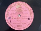 GRAMOPHONE MONARCH 052121 Enrico Caruso 78 rpm M'apparì CLASSICAL 1906 Angel V
