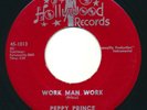 PEPPY PRINCE - Work Man Work / Honky Tonk - HOLLYWOOD - Blues R&B 45