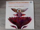 Supraphon SUA 10708 Famous Violin Encores / Grumlikova Kolar