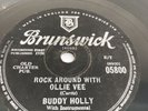 RARE BUDDY HOLLY 78 RPM Rock Around With Ollie Vee / Midnight Shift 05800
