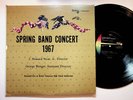 1967 Bristol TN High School Spring Band Concert Nicar Wenger Vinyl LP Record
