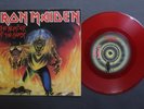 IRON MAIDEN The number of the beast EMI 7-inch Red Vinyl EMI 5287