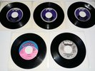 5 EX James Brown / J.B.'s 45's Lyn Collins Maceo Parker Lee Austin J.B.'s Wedge