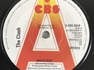 THE CLASH WHITE RIOT DEMO VINYL 7” CBS UK 1977 A1/B1 EXC PRO CLEANED