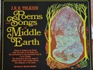 J.R.R Tolkien - Poems and Songs Of Middle Earth. 1967 Caedmon 1st Press