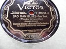 Bennie Moten's Kansas City Orch Sad Man Blues Vic 38048 1929 VG+