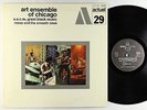 Art Ensemble Of Chicago - Reese & The Smooth Ones LP - BYG Actuel 29 France VG+