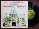 George Harrison What is life  All things must pass 1971 EP Mexico Apple records