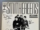 the Smithereens signed / autographed vinyl  :  Live At The Roxy promo only Lp