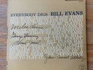 Everybody Digs Bill Evans Trio LP Riverside RLP 12-291 VG/G Hear
