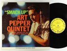 Art Pepper Quintet - Smack Up LP - Contemporary - M3602 Mono DG VG+
