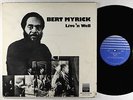 Bert Myrick - Live 'N Well LP - Strata - Private Detroit Spiritual Jazz VG+