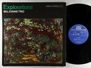 Bill Evans Trio - Explorations LP - Riverside Holland - RLP 9351 VG+