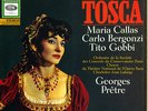 PUCCINI Tosca CALLAS BERGONZI GOBBI PRETRE 2LP EMI C165-40 1964 Paris Recording