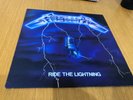 Metallica Ride the Lightning 1984 original MFN 27  A1 B1 vinyl