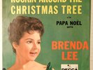 Brenda Lee Promo 45 w/ps Rockin' Around the Christmas Tree/ Papa Noel D 30776