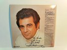 Portrait of Placido Domingo   classical lp  signed, autographed vinyl near mint.