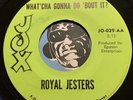ROYAL JESTERS Chicano Soul 45 What'cha Gonna Do Bout it b/w Please Say You Want