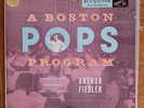 Arthur Fiedler A Boston Pops Program Tchaikovsky Chopin RARE 12 