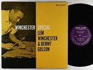 Lem Winchester & Benny Golson - Winchester Special LP - New Jazz Mono DG RVG
