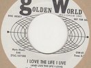 Tony Michaels I Love The Life I Live Golden World DEMO Soul Northern Motown