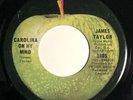 JAMES TAYLOR / Apple 45 / Carolina On My Mind b/w Takin' It In / NM- / VERY RARE