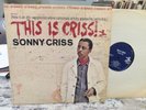 SONNY CRISS - THIS IS CRISS    PRESTIGE 7511 1966 STEREO LP Walter Davis - RVG