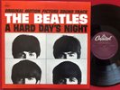THE BEATLES   A HARD DAY'S NIGHT LP (1980) NM/EX CAPITOL SW-11921 STEREO PURPLE
