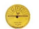 Ray Harris Sun Records 78 272 Foolish Heart/Greenback Dollar, Watch And Chain