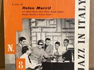 RARE VG+ ITALIAN JAZZ 45 EP Helen Merrill Jazz In Italy 8 Giorgio Azzolini,Basso