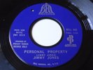 Jimmy Jones - Personal Property / 39-21-40 Shape 45 rpm SOUL