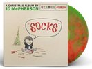 JD McPherson - Socks A Christmas Album Color Vinyl LP Red & Green Splatter RARE