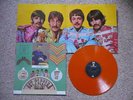 The Beatles  SGT peppers lonely hearts club band  orange vinyl LP import  EX/C