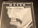 GG ALLIN & THE MURDER JUNKIES - HATED 2010 Vinyl Lp  NM Todd Phillips Film
