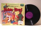 Rare 1973 Disneyland Records ROBIN HOOD & Story Book #3810 Disney Vinyl Album LP