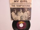 ' THE TEMPTATIONS '   HIT 45 + PICTURE SLEEVE [ MY GIRL ]  1965