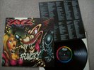 XYZ - HUNGRY VINYL LP 1991 CAPITOL (7 96114 1) + PRESS RELEASE PROMO INFO SHEET
