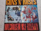 Guns N Roses LP - Appetite For Destruction - Rare Colored Vinyl Mint Reissue