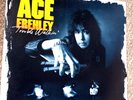 ORIGINAL 1989 ACE FREHLEY TROUBLE WALKIN' RECORD LP MEGAFORCE