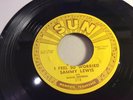 SAMMY LEWIS W/ WILLIE JOIHNSON-SUN 218-I FEEL SO WORRIED/SO LONG BABY-BLUES 45