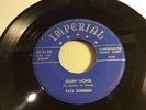 FATS DOMINO-IMPERIAL 5180-GOIN HOME/REELING AND ROCKIN-N.O. BLUES 45-BLUE SCRIPT