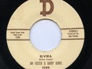 Rare Country 45 - Jim Foster & Barry Burke - Elvira - D Records # 1309