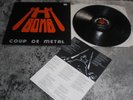 H Bomb - Coup De Metal EP Rave On Records 1983 & Lyric Sheet