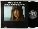 Jane Birkin & Serge Gainsbourg - S/T LP - Fontana France Black Label