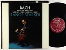 Janos Starker - Bach Suites for Solo Cello LP - Mercury - SR 90370 DG VG+