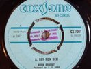 Hugh Godfrey/Soul Bros. A, Dey Pon Dem./Take Ten. Rare Coxsone 7