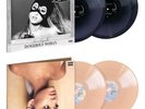 Ariana Grande Vinyl x2 Dangerous Woman PURPLE SWIRL Sweetener PEACH New Sealed