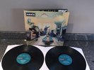 DOUBLE LP OASIS ALBUM DEFINITELY MAYBE 1994 CRELP169 UK 1ST DAMONT PRESS EX/EX