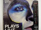 PETER GABRIEL PLAYS LIVE CHARISMA 18S-168,9 JAPAN OBI VINYL 2LP