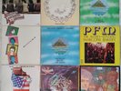 Lof of 9 PFM Premiata Forneria Marconi Vinyl LP Albums Italy Original Press